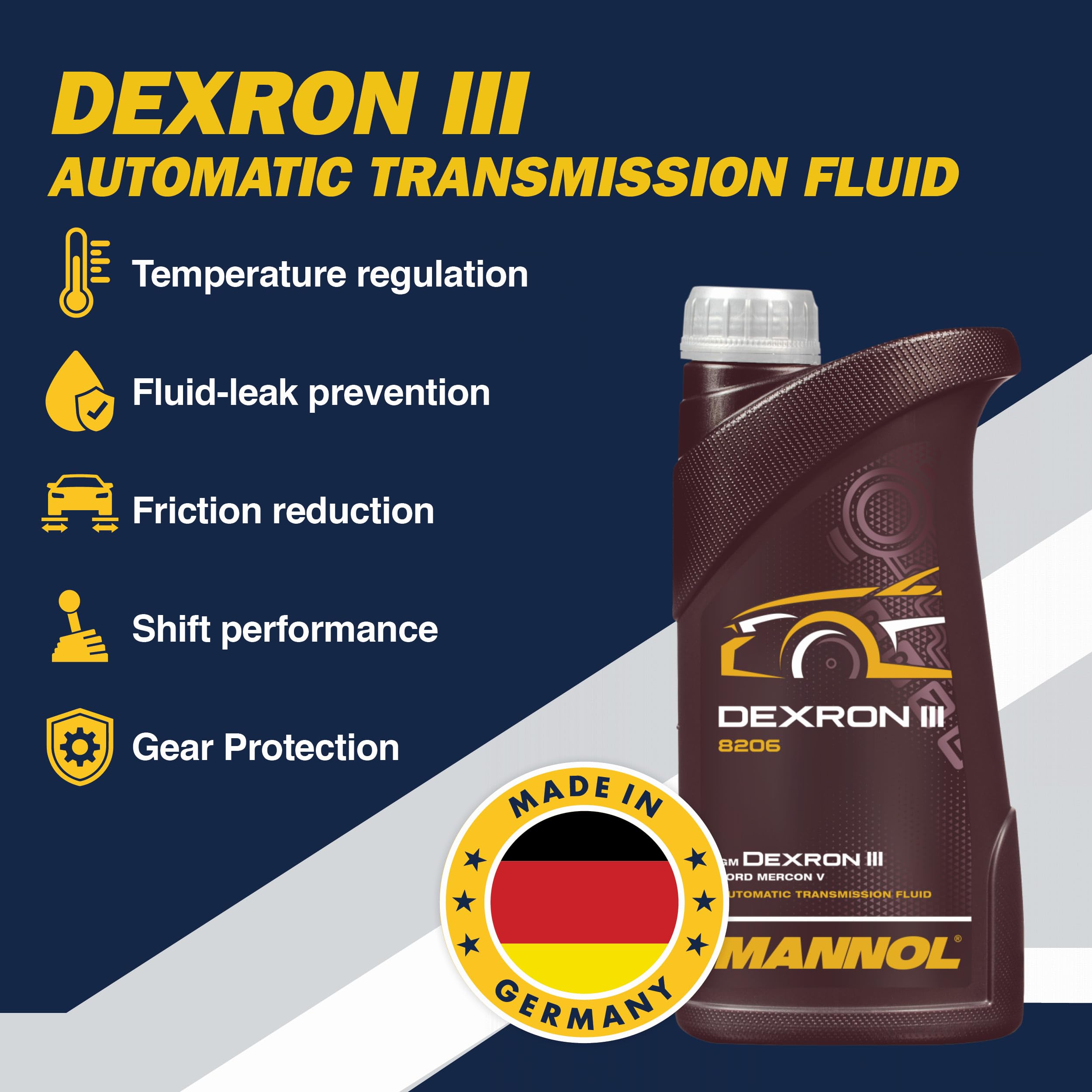 MANNOL 8206 Automatic Plus ATF Dexron III ALLISON C4 CATERPILLAR